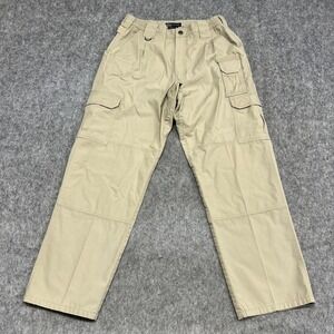 5.11 Tactical Pants Mens 34x32‎ Khaki Cargo Ripstop Tactical Work Outdoor Hiking